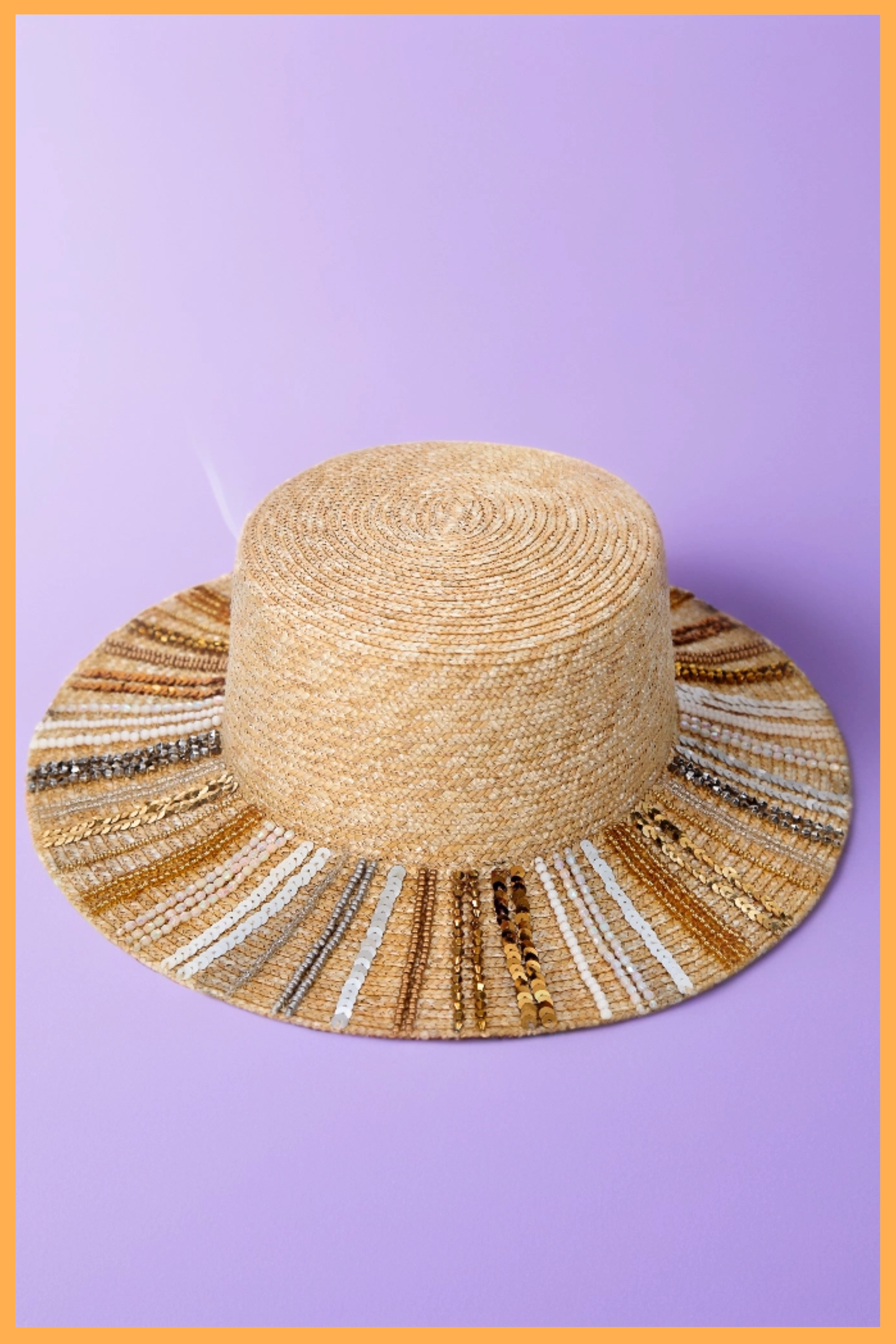 MAHANA CANOTIER STRAW HAT