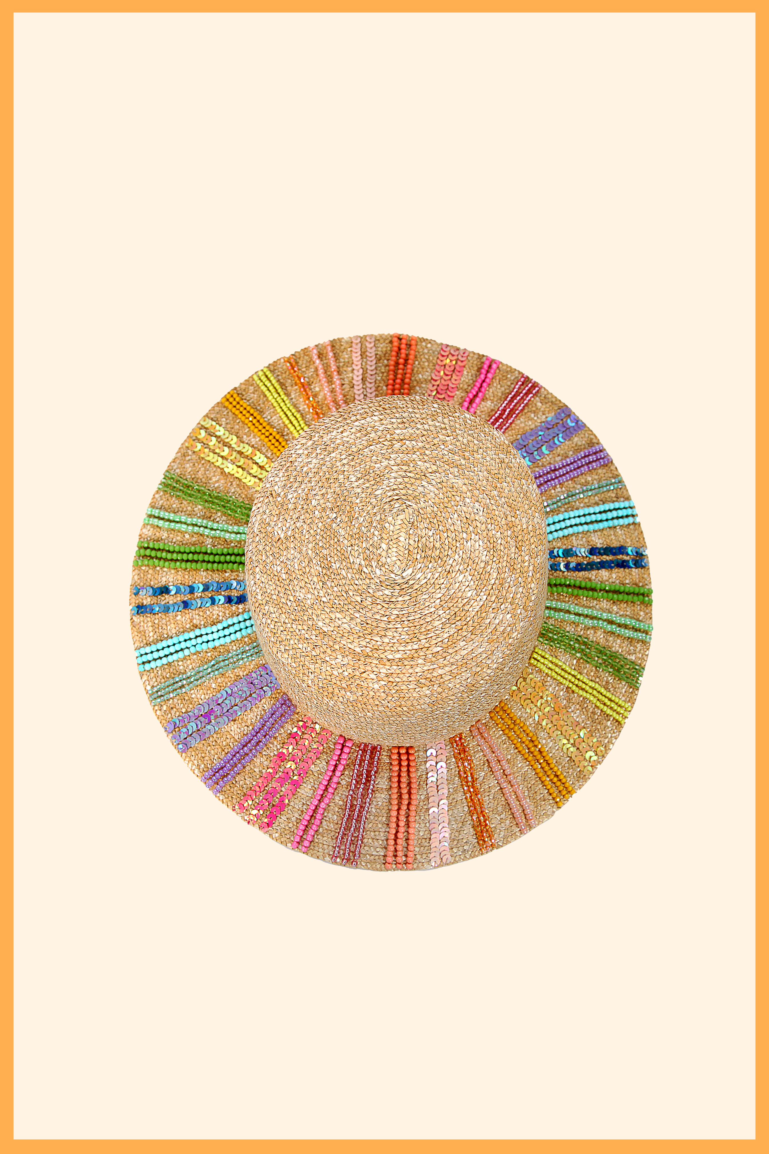 ESPANOLA LIGHTWEIGHT STRAW CUSTOM CANOTIER HAT