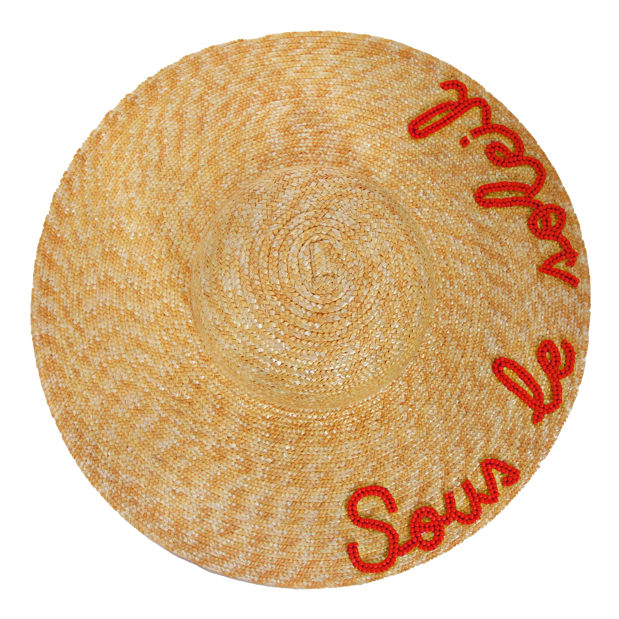 CHAPEAU À BORD LARGE PERSONNALISÉ - LUCE