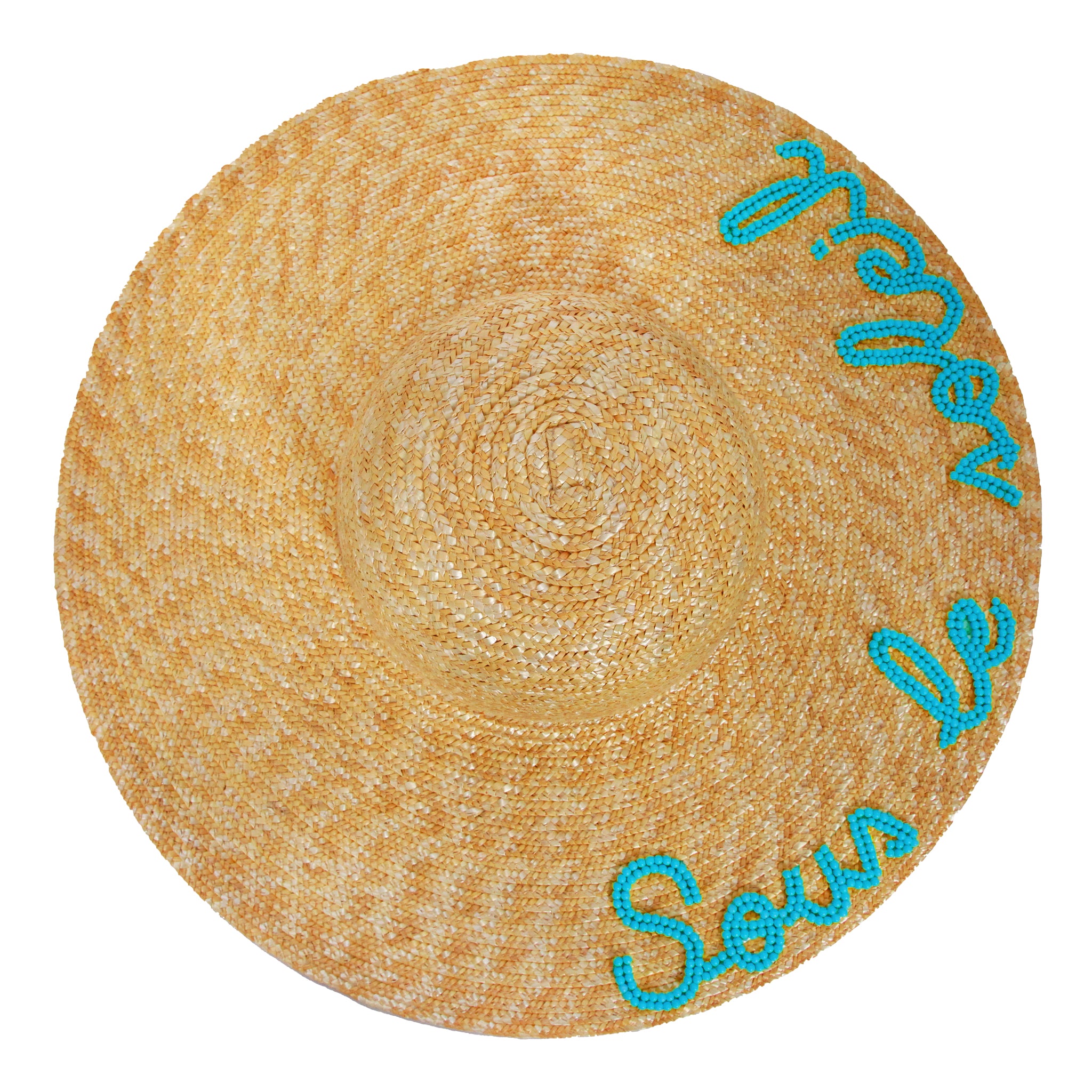 CHAPEAU À BORD LARGE PERSONNALISÉ - LUCE
