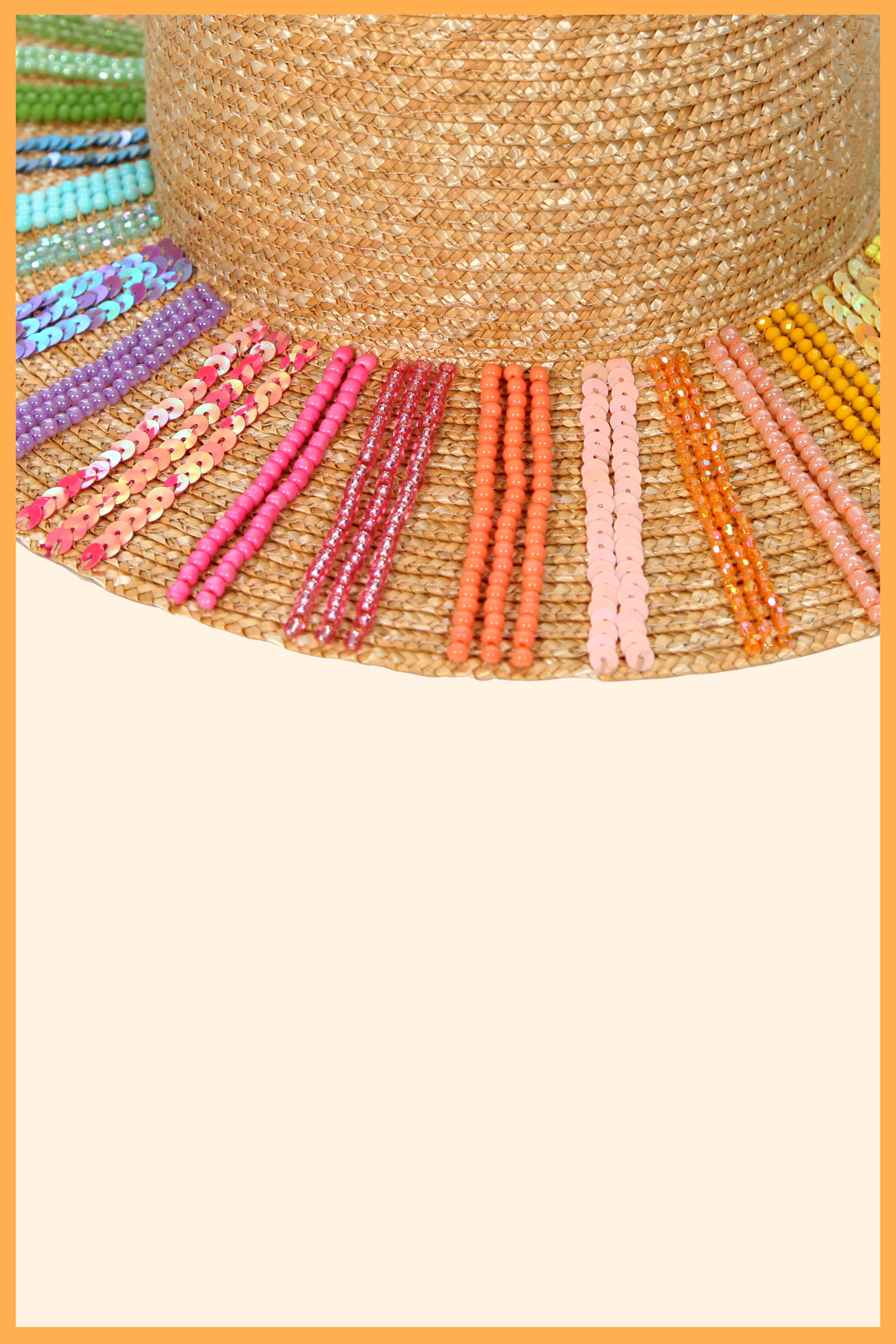 ESPANOLA LIGHTWEIGHT STRAW CUSTOM CANOTIER HAT