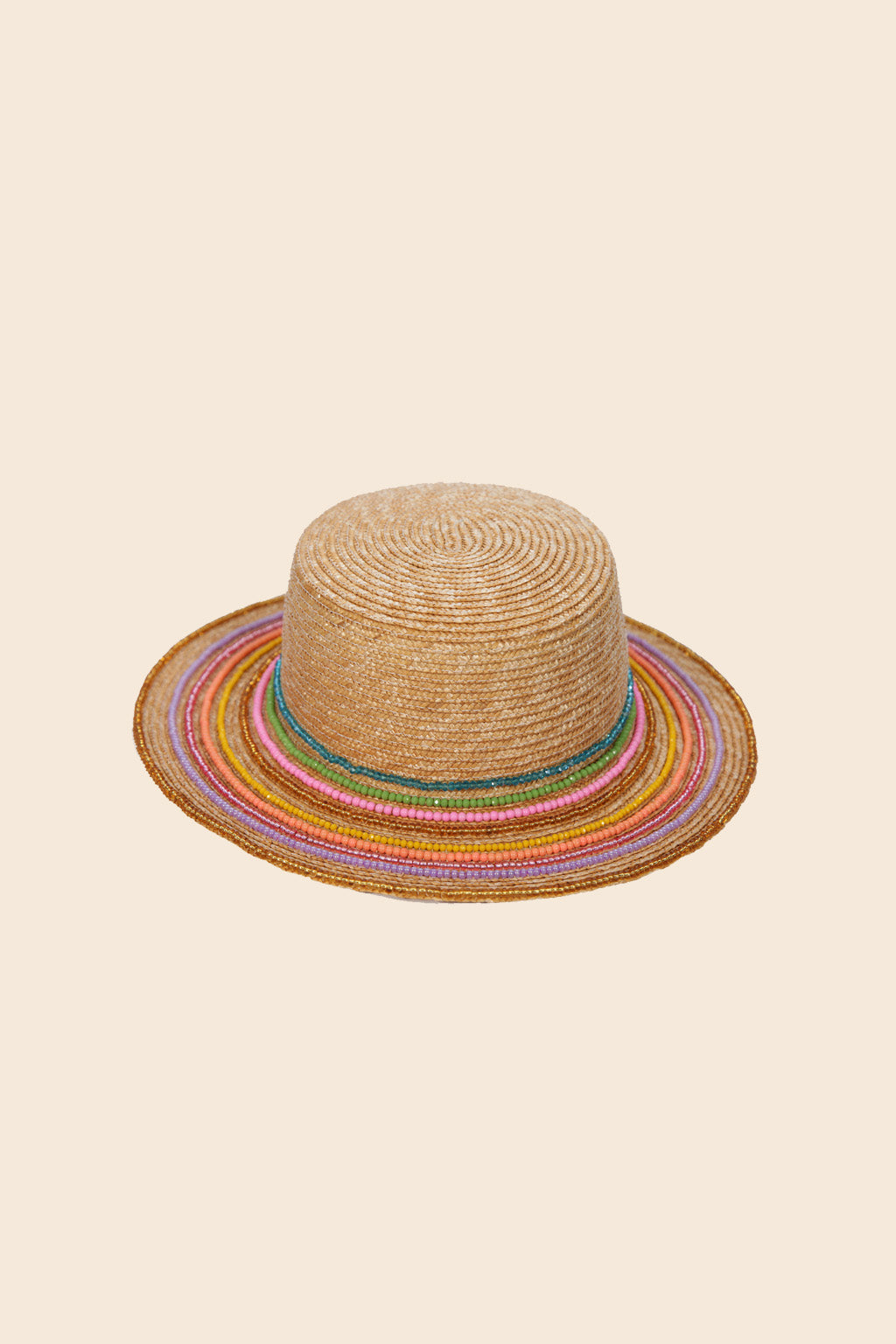 CANOTIER PERSONNALISÉ EN PAILLE LÉGÈRE BORA BORA